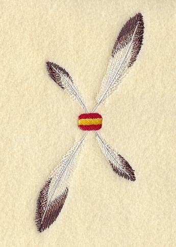 Feather Border - Lg