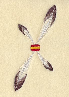 Feather Border - Lg