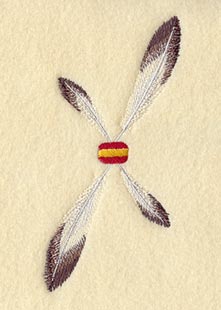 Feather Border - Lg