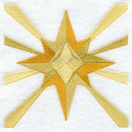 Star of Bethlehem Quilt Block - Lg