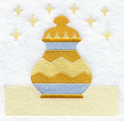 Nativity Gift 3 Quilt Block - Lg