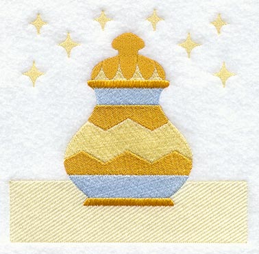 Nativity Gift 3 Quilt Block - Lg