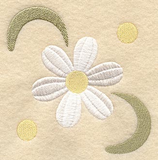 Heirloom Daisy Quilt Corner - Lg