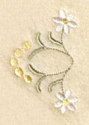 Heirloom Daisy Triangle - Left