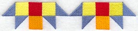 Friendship Star Quilt Border - Lg