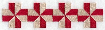Friendship Cross Quilt Border - Lg