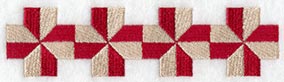 Friendship Cross Quilt Border - Lg