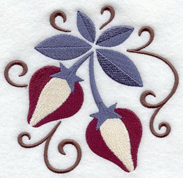 Country Home Strawberries Circle