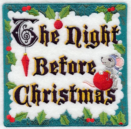 Night Before Christmas Title