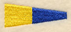 Nautical Flag 5 - 1 Inch