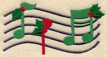Bar of Music with Holly Notes