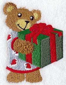 Tommy Teddy Bear in Pajamas