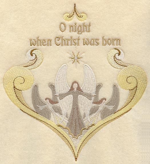 O Holy Night Christmas Carol Diamond