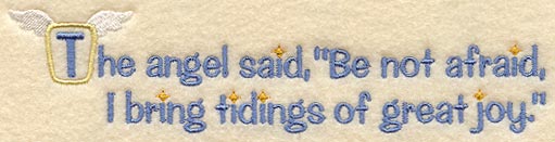 I Bring Tidings of Great Joy (Luke 2:10)