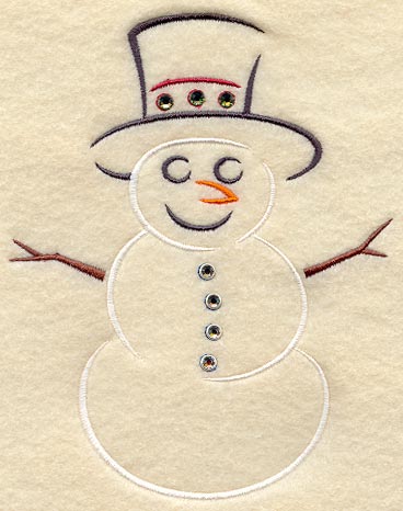 Snowman Sophistication (Crystals)
