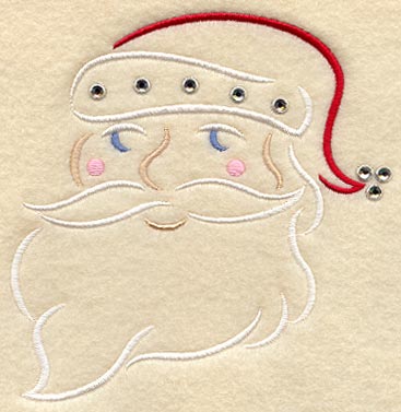 Snazzy Santa (Crystals)