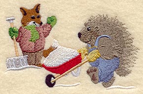 Snowflake Falls - Frederic Fox and Peter Porcupine