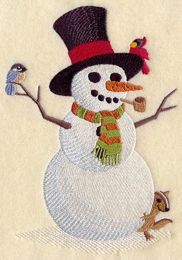 Snowflake Falls - Snowman