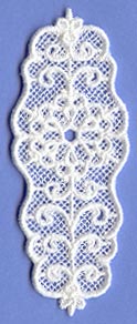 January Snowflake Bookmark (Lace)