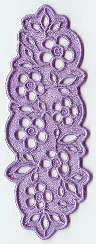 May Flowers Bookmark (Lace)