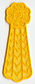 July Sunshine Bookmark (Lace)