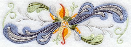Rosemaling Border