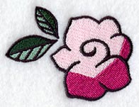 Floral Art Deco Rose