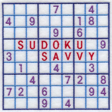 Sudoku Savvy