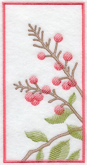 Berry Branches Soft Shadow Panel