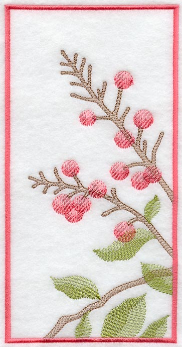 Berry Branches Soft Shadow Panel