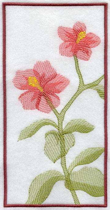Hibiscus Soft Shadow Panel