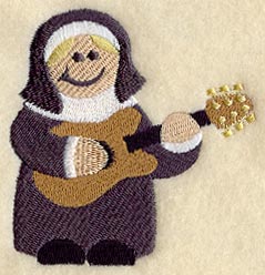 Strumming Nun
