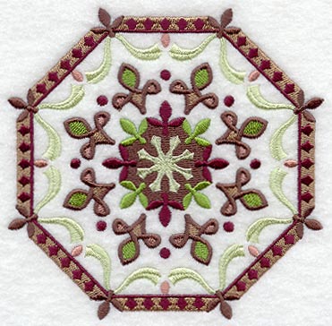 Geometric Kaleidoscope Octagon