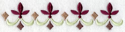 Geometric Kaleidoscope Border