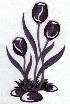 Tulip Trio Silhouette Scene