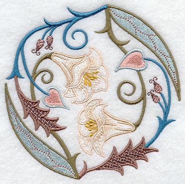 Jacobean Lily Circle