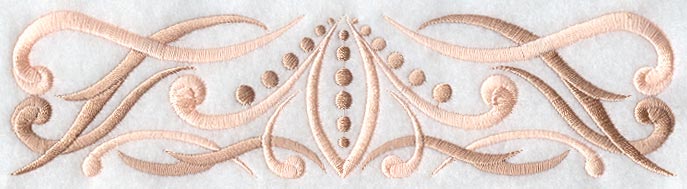 In-a-Whirl Fancy Bridal Border