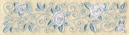 Roses and Vines Bridal Border
