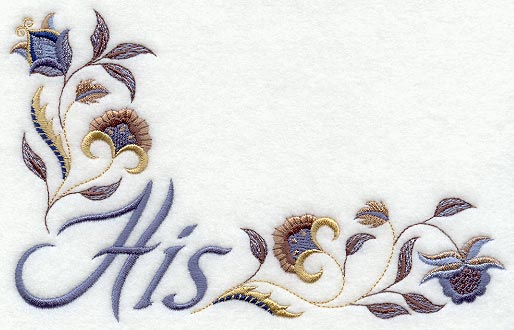 Jacobean Elegance Towel - His