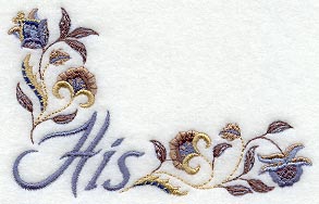 Jacobean Elegance Towel - His