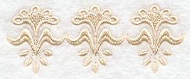 Blushing Blossoms Border