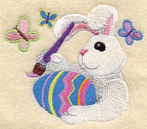 Busy Bunny and Butterflies