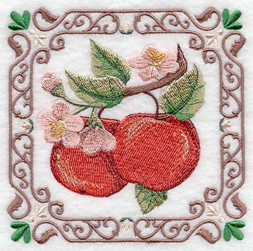 Apple Fruit Tile