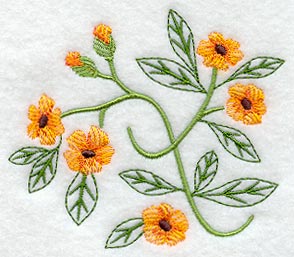 Black-eyed Susan Floral Fashion