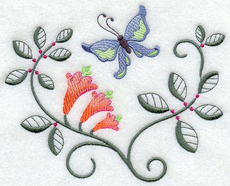 Butterfly Floral Fashion