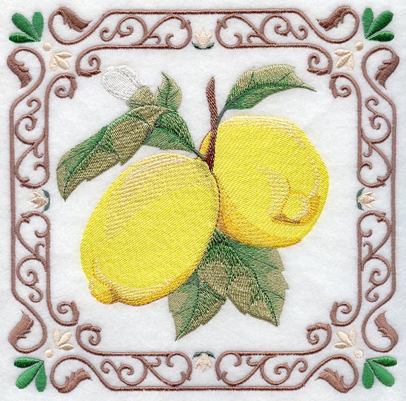Lemon Fruit Tile