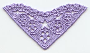 Forget-me-not Floral Inset (Lace)