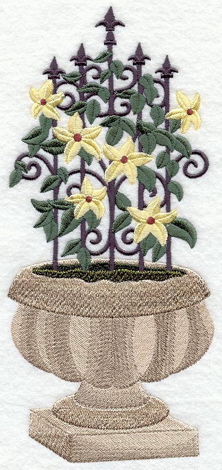 Clematis Trellis Topiary