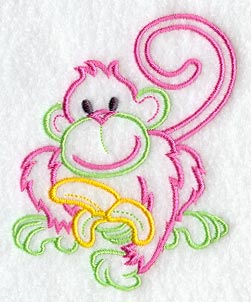 Happy Monkey and Banana