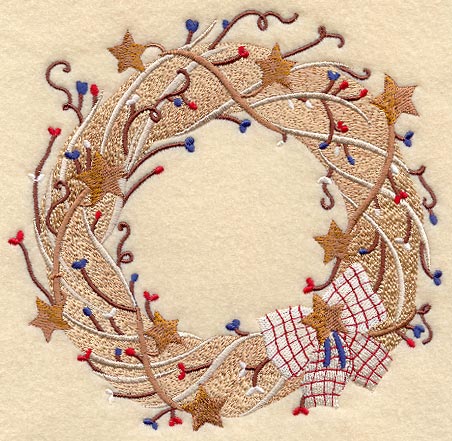 Country Summer Wreath